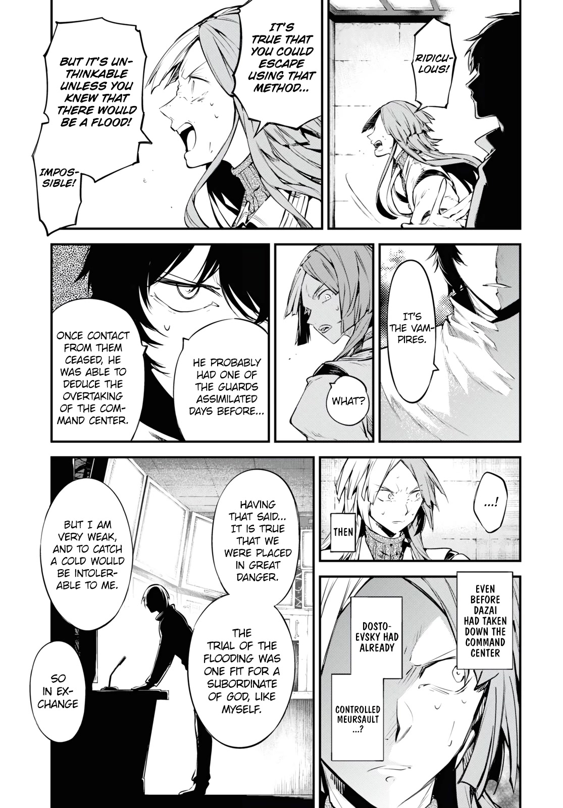 Bungou Stray Dogs Chapter 105.5 page 16 - Chapter 105.5: In the Closeted Room Part 2