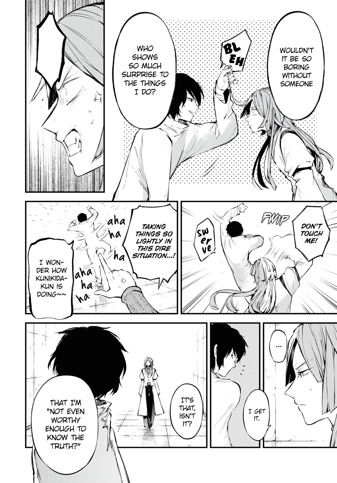 Bungou Stray Dogs Chapter 105.5 page 3 - Chapter 105.5: In the Closeted Room Part 2