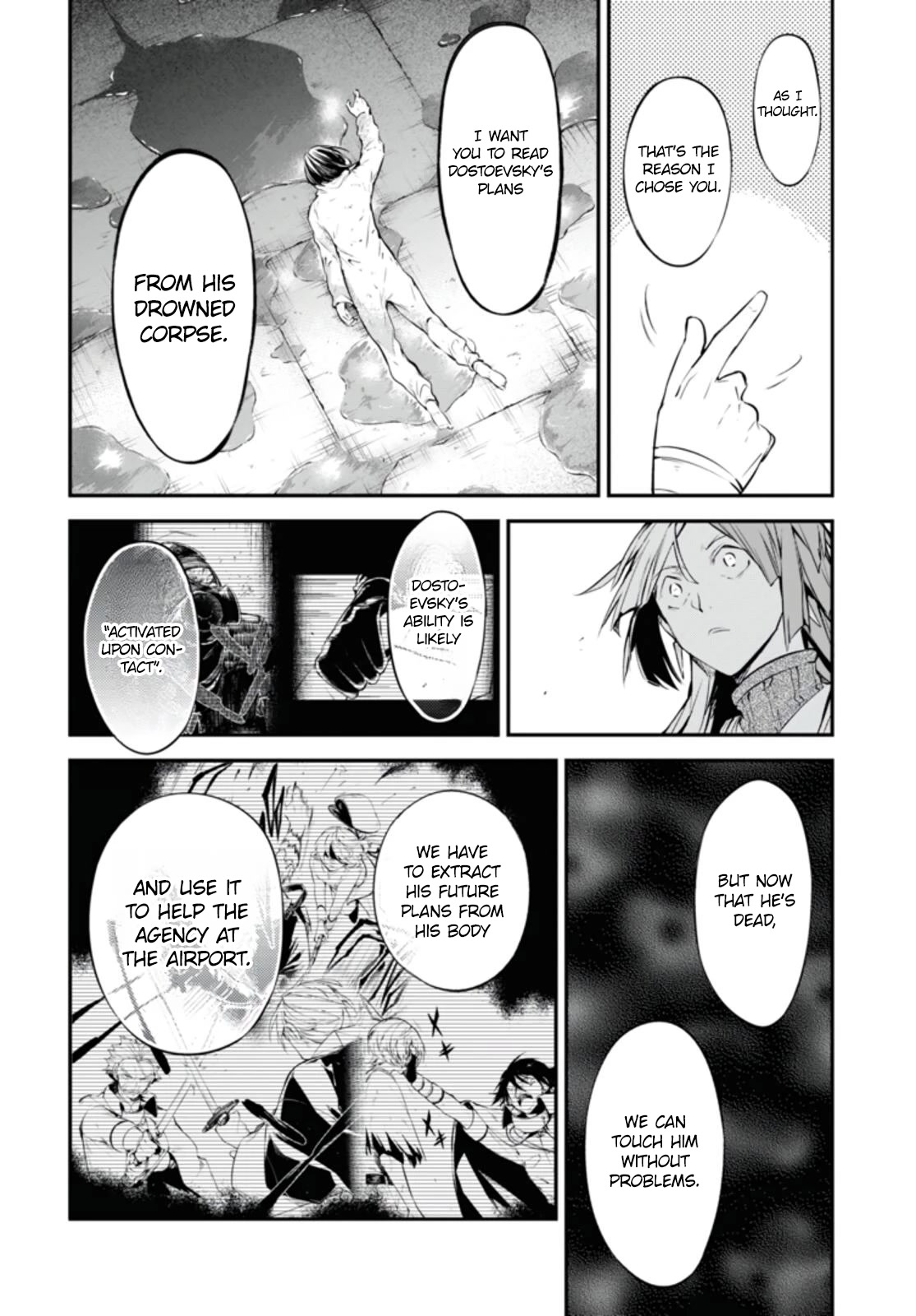 Bungou Stray Dogs Chapter 105.5 page 5 - Chapter 105.5: In the Closeted Room Part 2