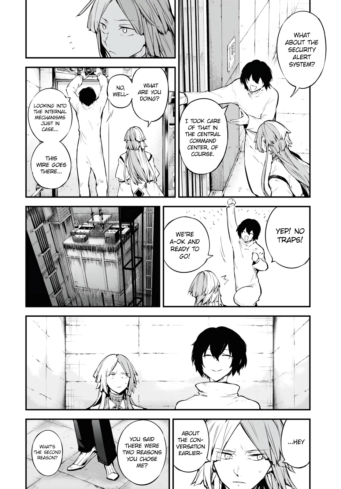 Bungou Stray Dogs Chapter 105.5 page 7 - Chapter 105.5: In the Closeted Room Part 2