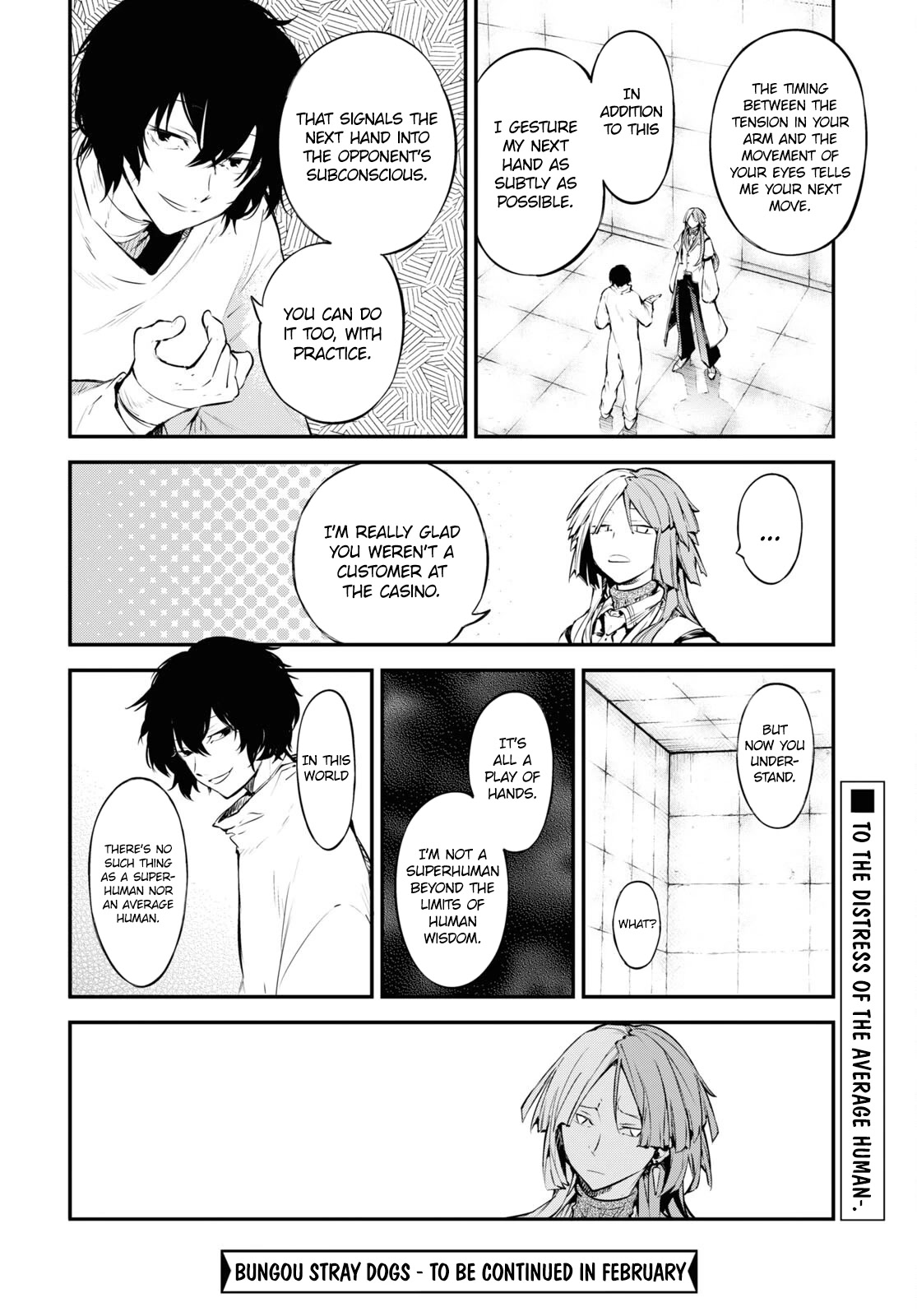 Bungou Stray Dogs Chapter 105 page 11 - Chapter 105: In the Closeted Room Part 1