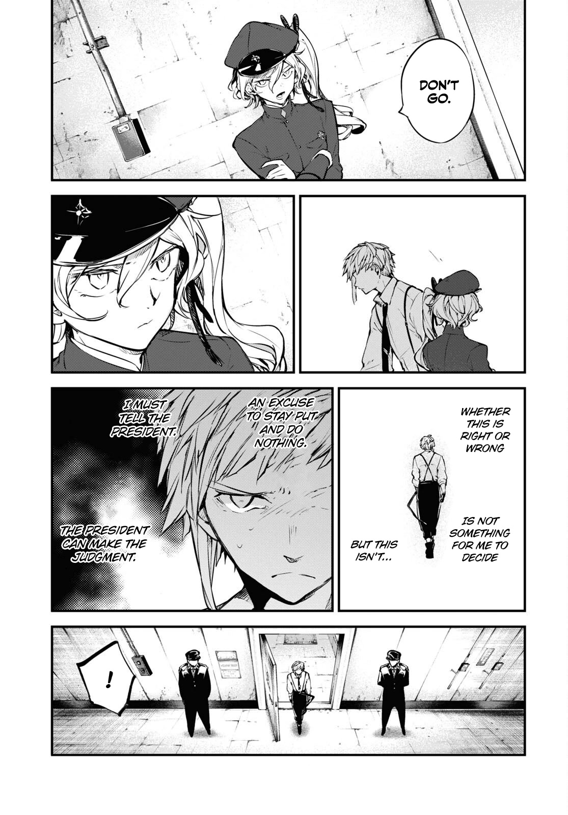 Bungou Stray Dogs Chapter 105 page 8 - Chapter 105: In the Closeted Room Part 1