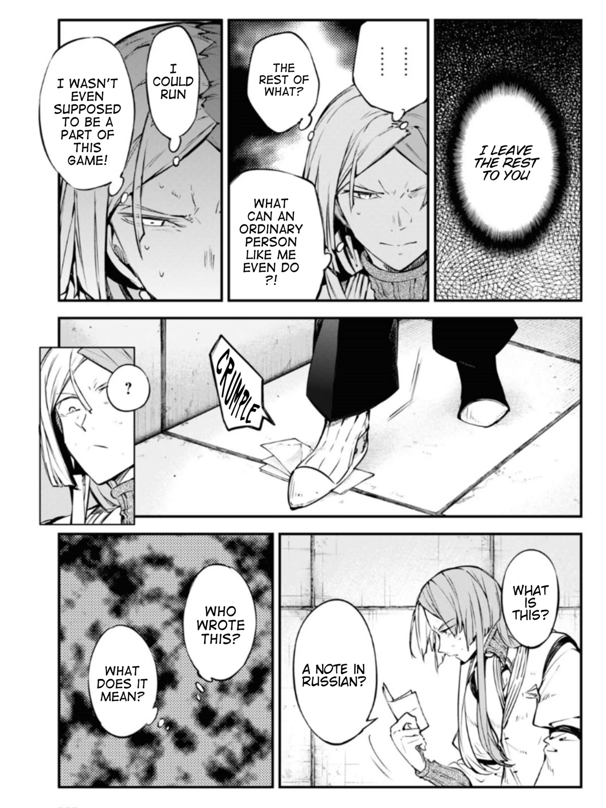 Bungou Stray Dogs Chapter 107 page 8 - Chapter 107