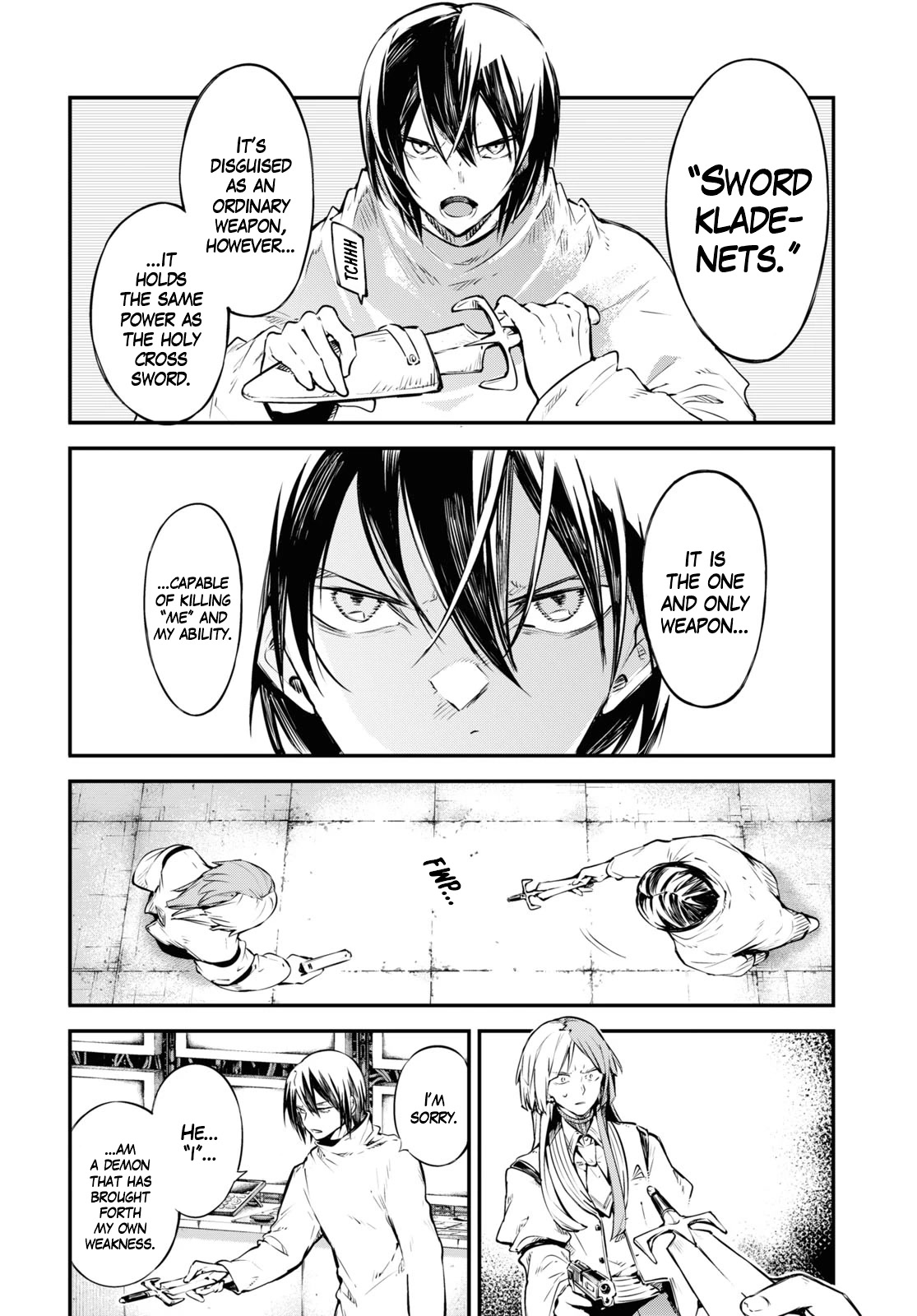 Bungou Stray Dogs Chapter 108 page 22 - Chapter 108: In The Small Room, Part 4