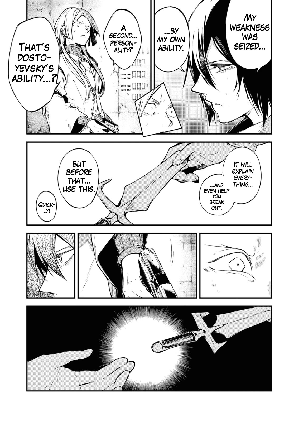Bungou Stray Dogs Chapter 108 page 23 - Chapter 108: In The Small Room, Part 4
