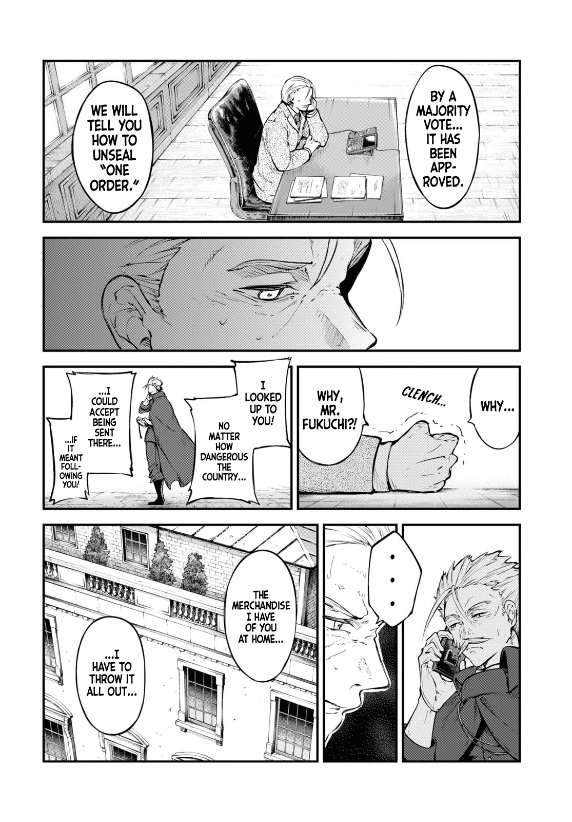 Bungou Stray Dogs Chapter 108 page 32 - Chapter 108: In The Small Room, Part 4