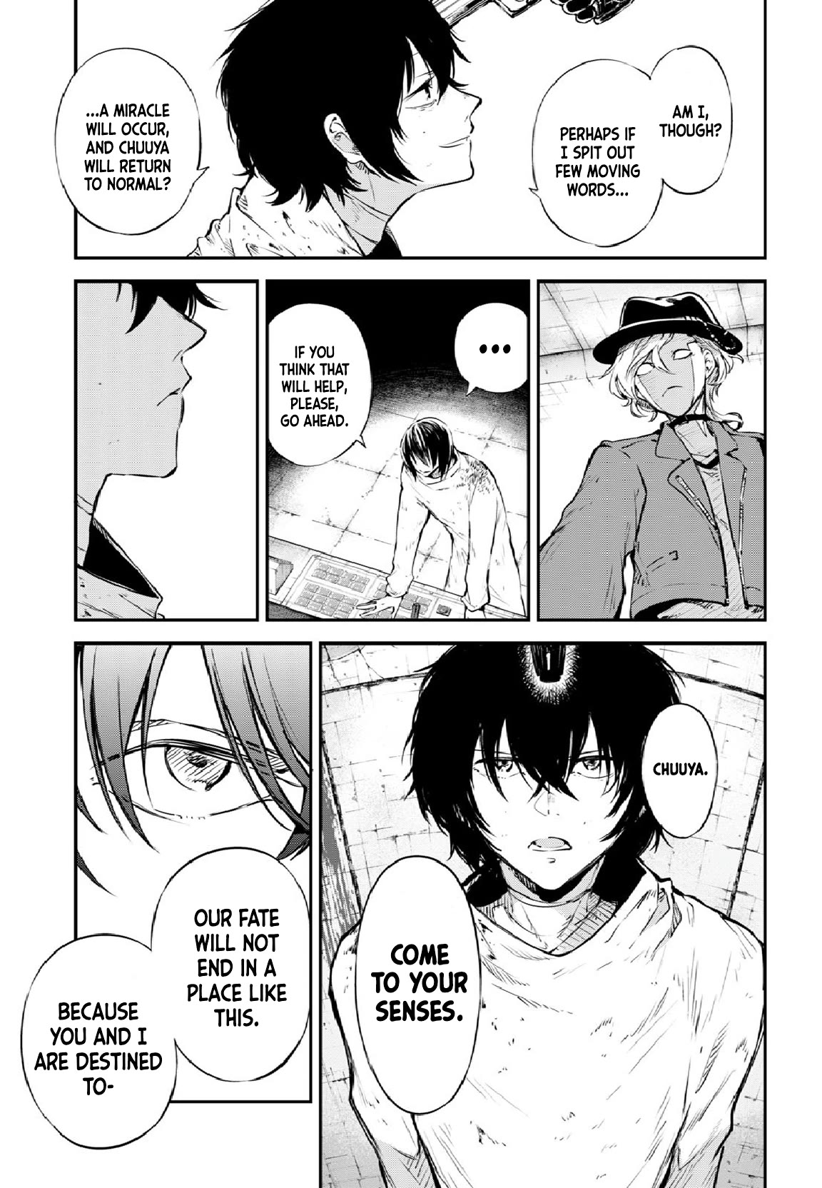 Bungou Stray Dogs Chapter 109 page 20 - Chapter 109: In the Small Room, Part 5