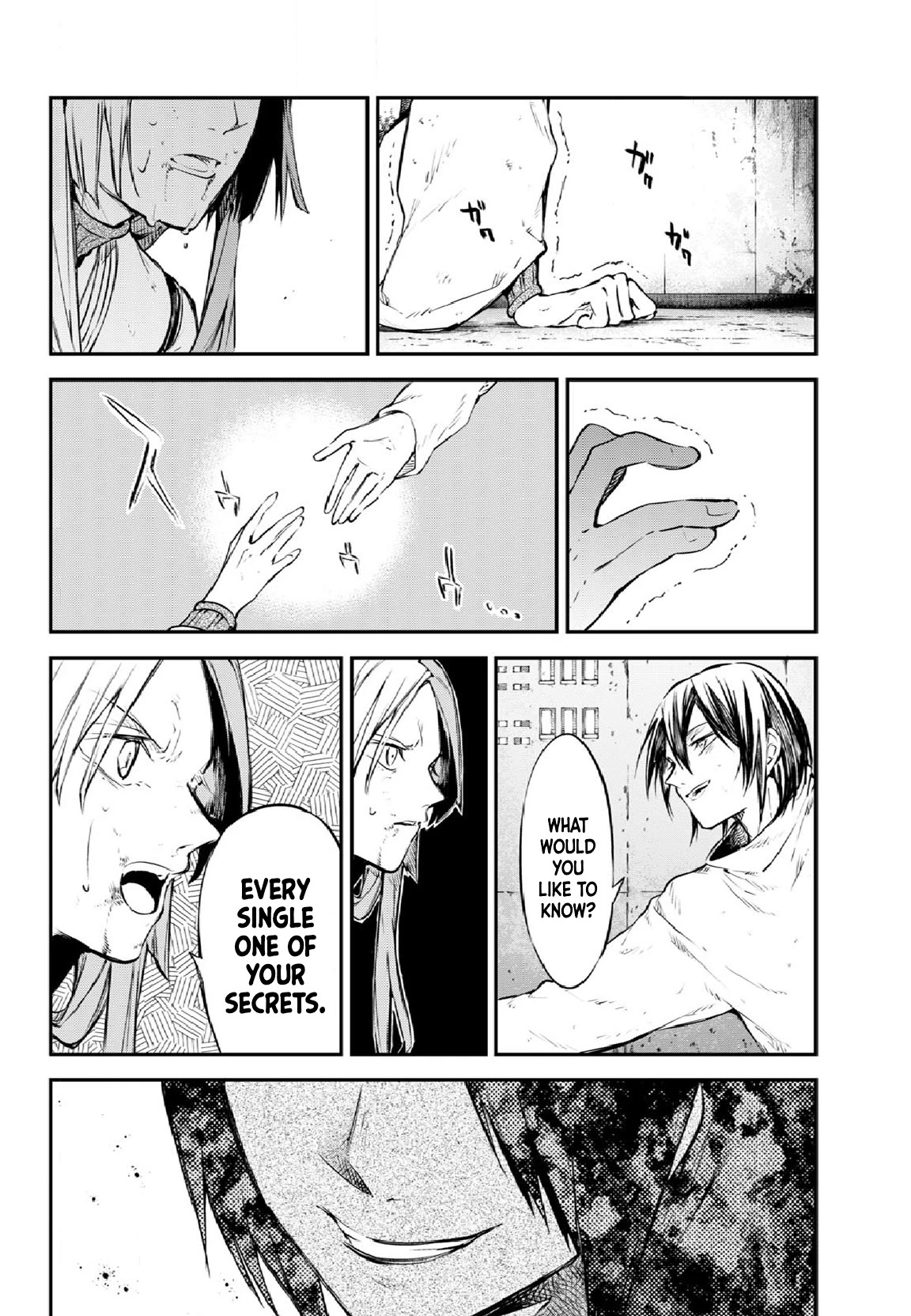 Bungou Stray Dogs Chapter 109 page 3 - Chapter 109: In the Small Room, Part 5