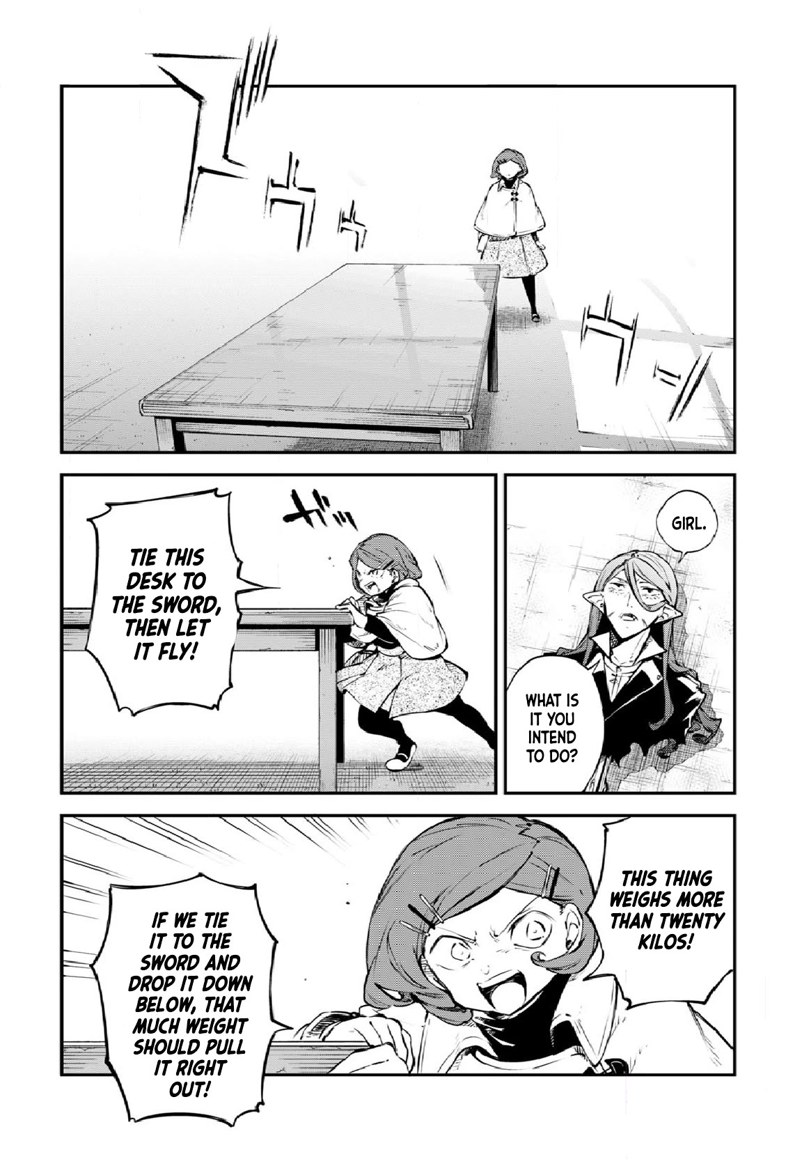 Bungou Stray Dogs Chapter 109 page 7 - Chapter 109: In the Small Room, Part 5