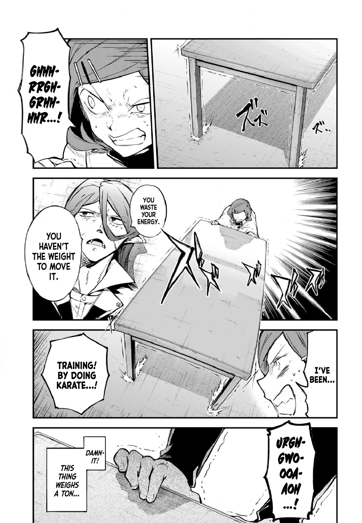 Bungou Stray Dogs Chapter 109 page 8 - Chapter 109: In the Small Room, Part 5