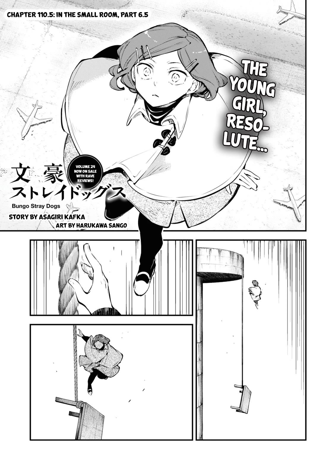 Bungou Stray Dogs Chapter 110.5 page 2 - Chapter 110.5: In the Small Room, Part 6.5