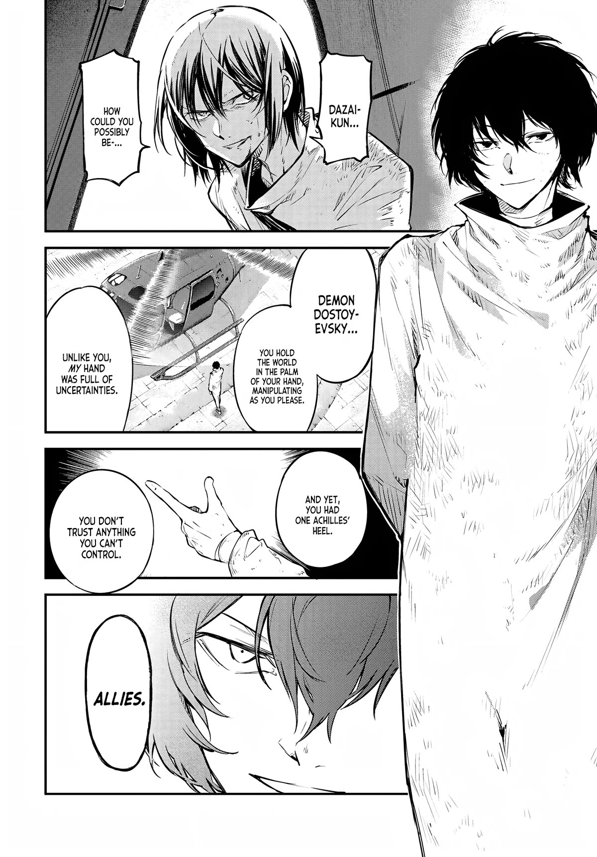 Bungou Stray Dogs Chapter 111.5 page 10 - Chapter 111.5: You Simply Can't Kill Me, Part 2