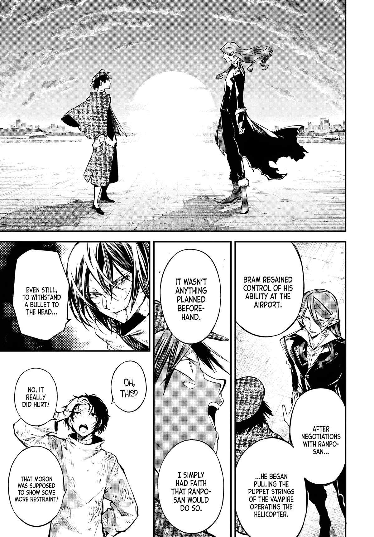 Bungou Stray Dogs Chapter 111.5 page 11 - Chapter 111.5: You Simply Can't Kill Me, Part 2