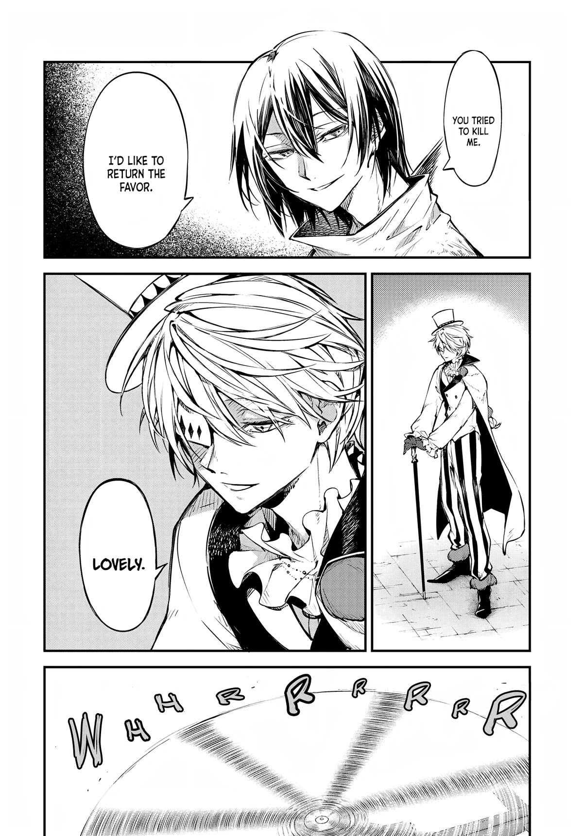 Bungou Stray Dogs Chapter 111 page 11 - Chapter 111: You Simply Can't Kill Me, Part 1