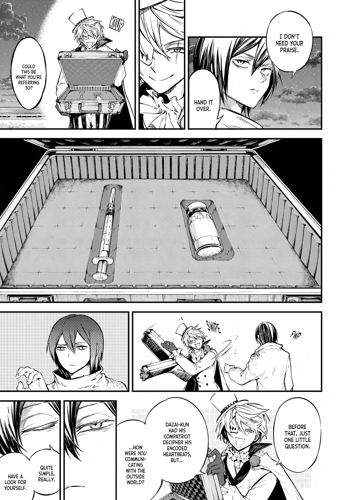 Bungou Stray Dogs Chapter 111 page 6 - Chapter 111: You Simply Can't Kill Me, Part 1