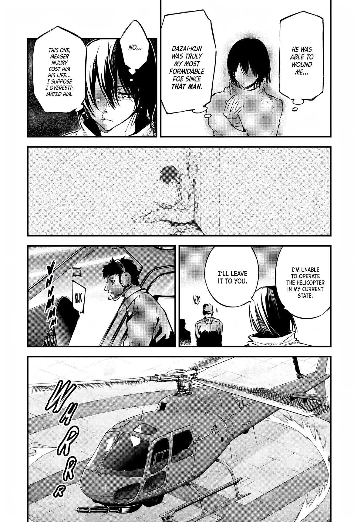 Bungou Stray Dogs Chapter 111 page 9 - Chapter 111: You Simply Can't Kill Me, Part 1