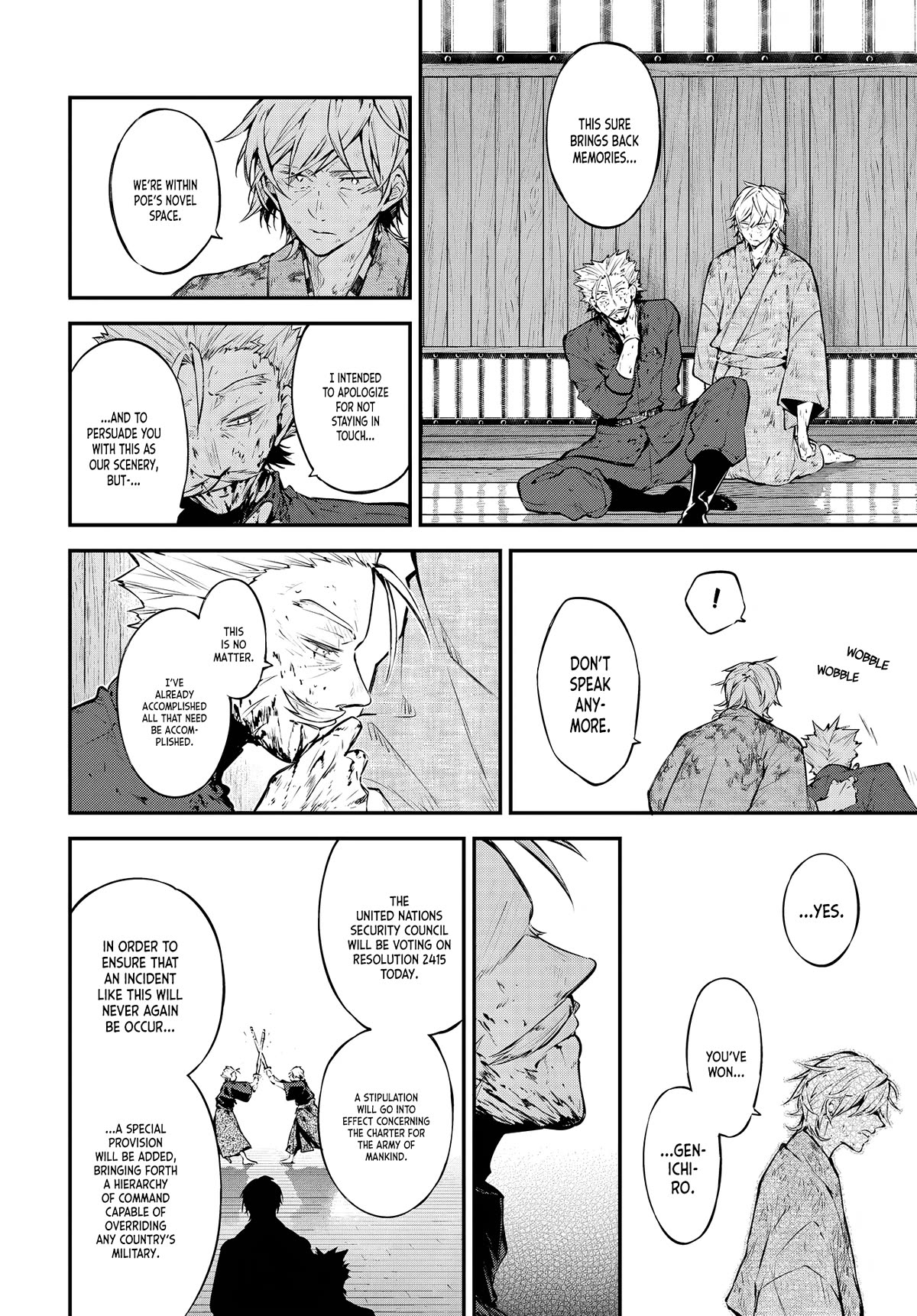 Bungou Stray Dogs Chapter 112 page 10 - Chapter 112: Why Have You Forsaken Me