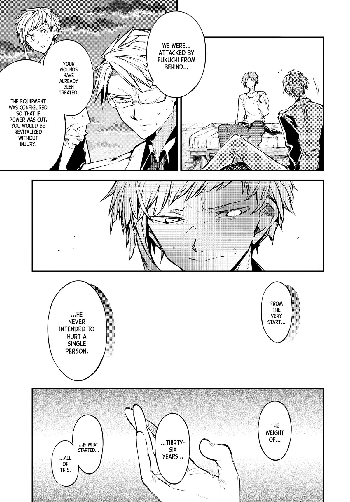 Bungou Stray Dogs Chapter 112 page 13 - Chapter 112: Why Have You Forsaken Me
