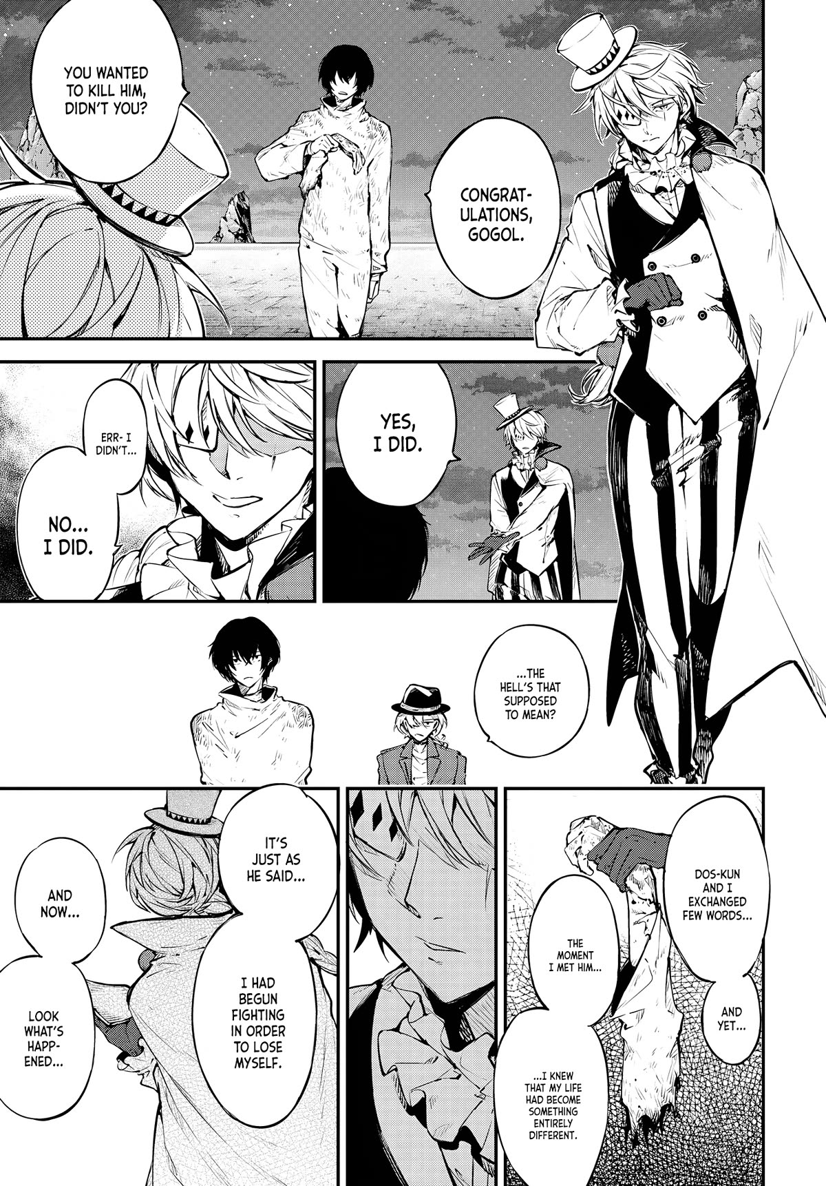 Bungou Stray Dogs Chapter 112 page 17 - Chapter 112: Why Have You Forsaken Me