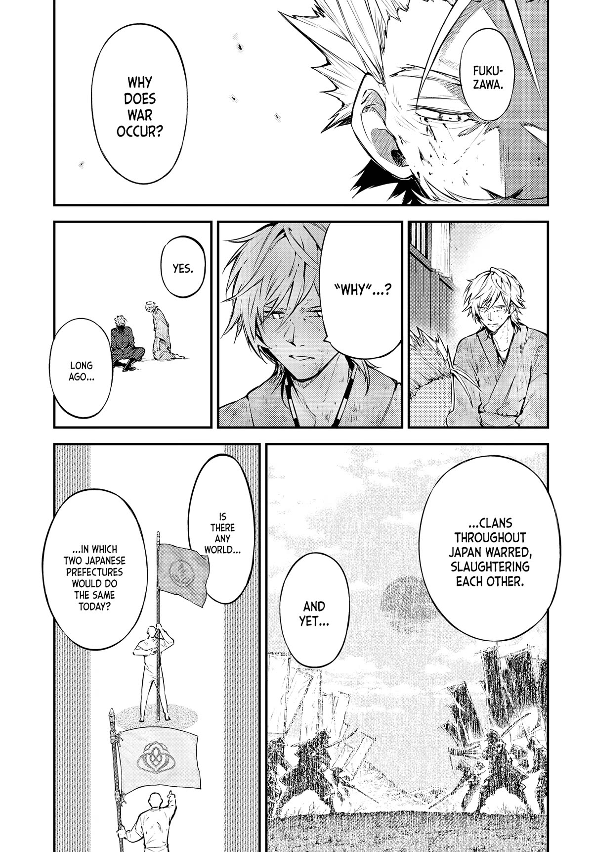 Bungou Stray Dogs Chapter 112 page 19 - Chapter 112: Why Have You Forsaken Me