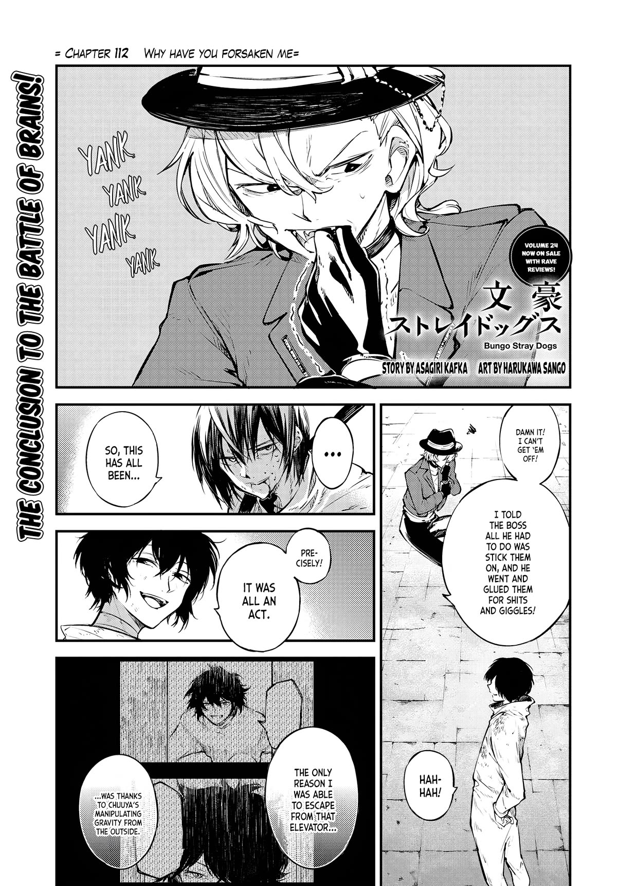Bungou Stray Dogs Chapter 112 page 2 - Chapter 112: Why Have You Forsaken Me