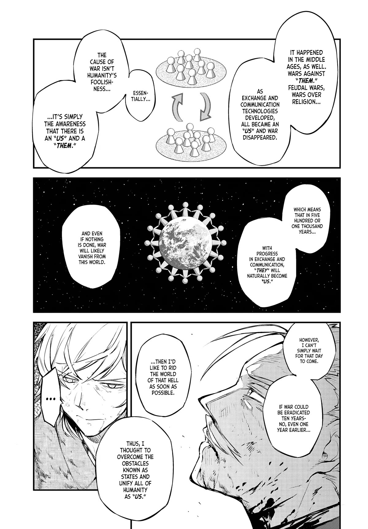 Bungou Stray Dogs Chapter 112 page 21 - Chapter 112: Why Have You Forsaken Me