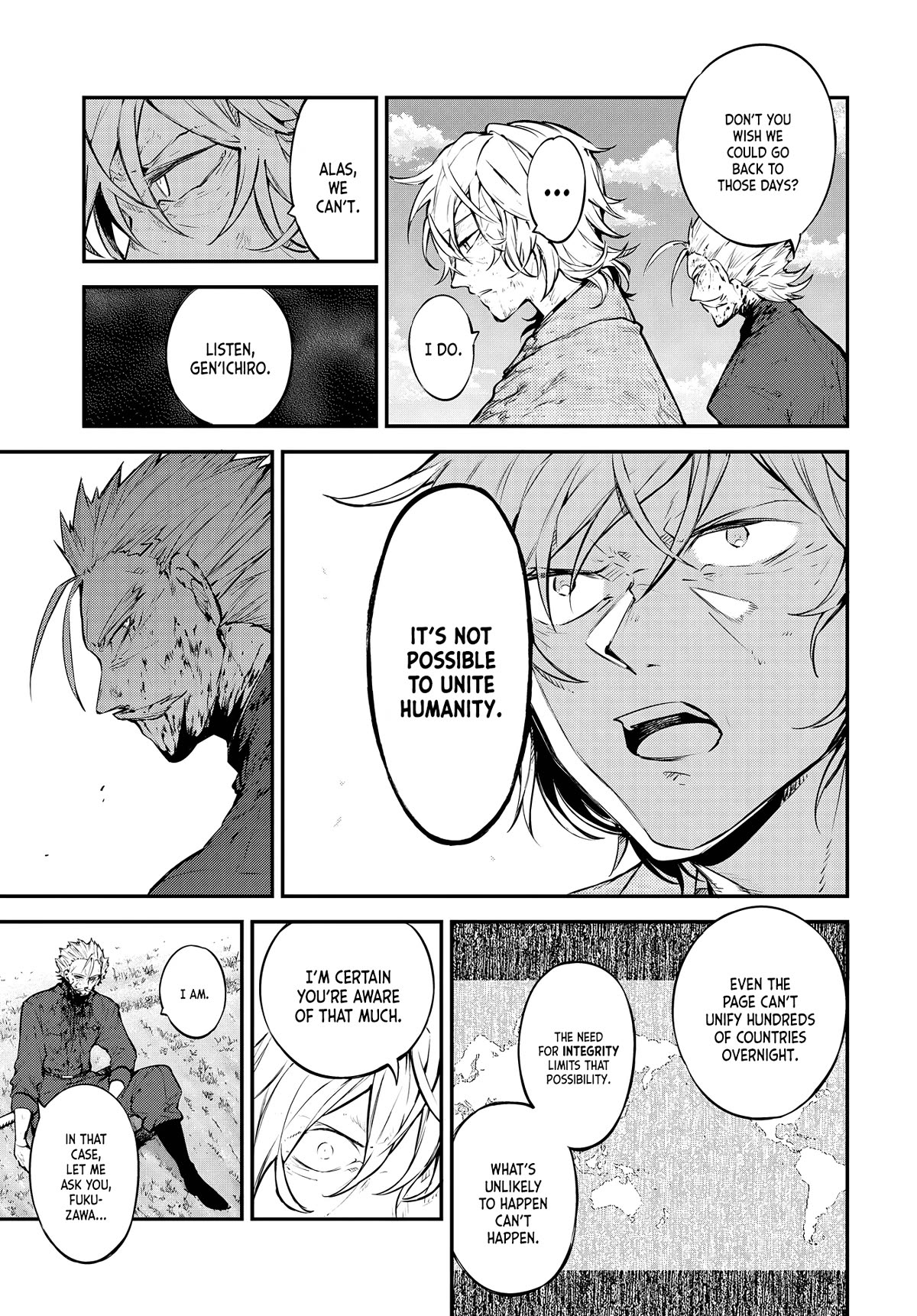 Bungou Stray Dogs Chapter 112 page 25 - Chapter 112: Why Have You Forsaken Me