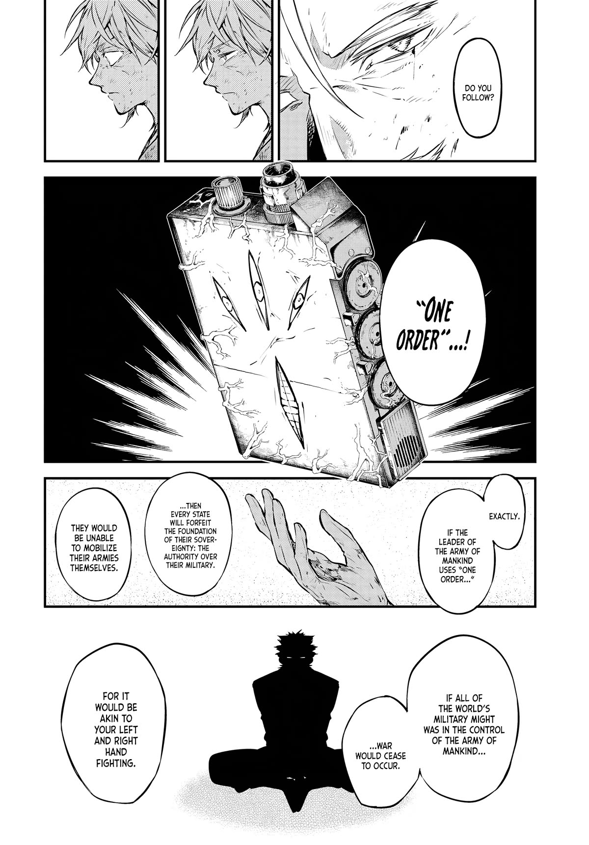 Bungou Stray Dogs Chapter 112 page 28 - Chapter 112: Why Have You Forsaken Me