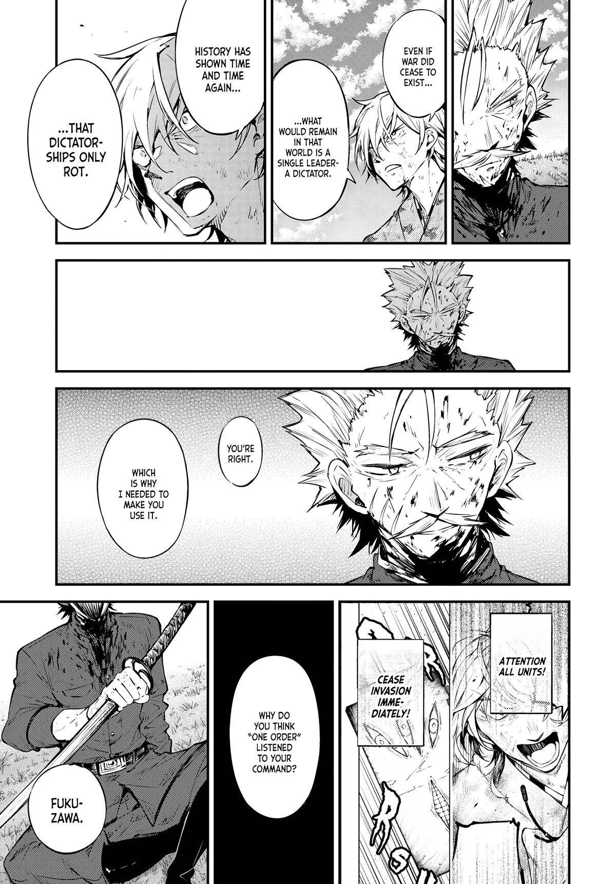 Bungou Stray Dogs Chapter 112 page 31 - Chapter 112: Why Have You Forsaken Me