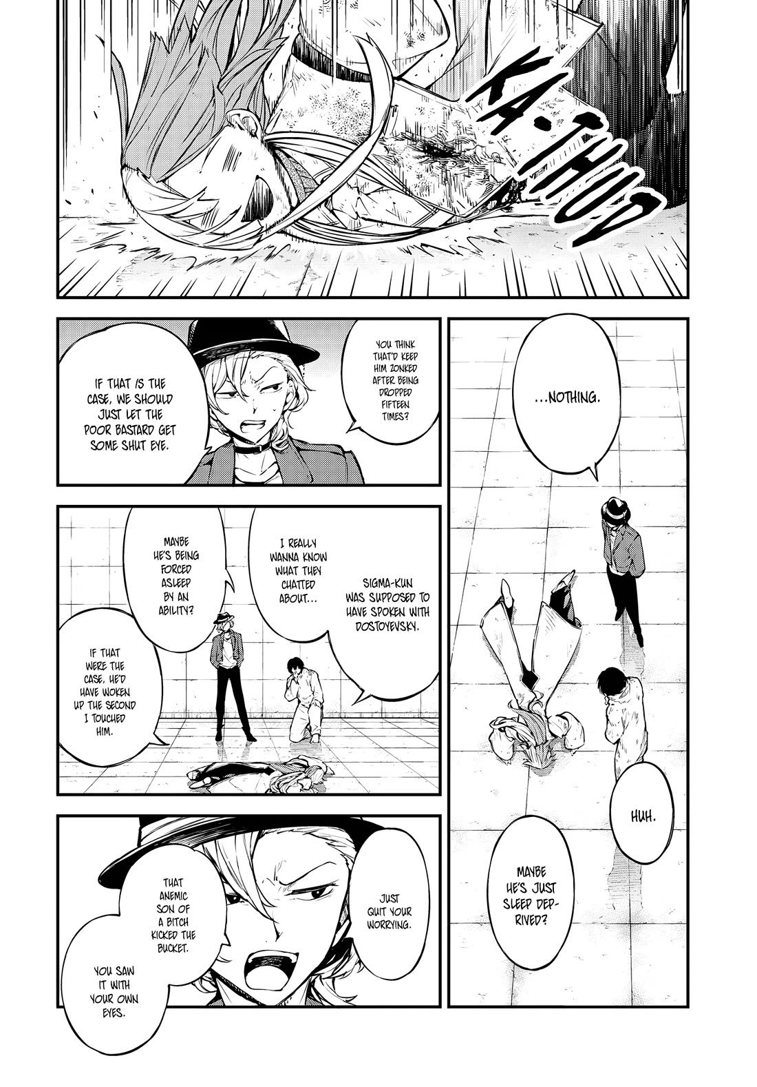Bungou Stray Dogs Chapter 113 page 3 - Chapter 113: World Peace