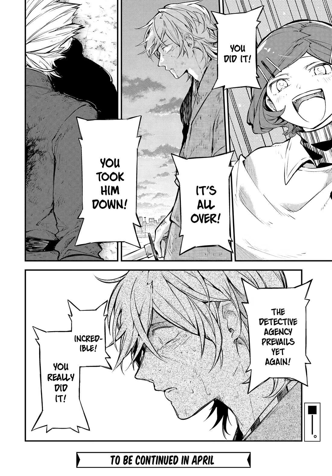 Bungou Stray Dogs Chapter 113 page 32 - Chapter 113: World Peace