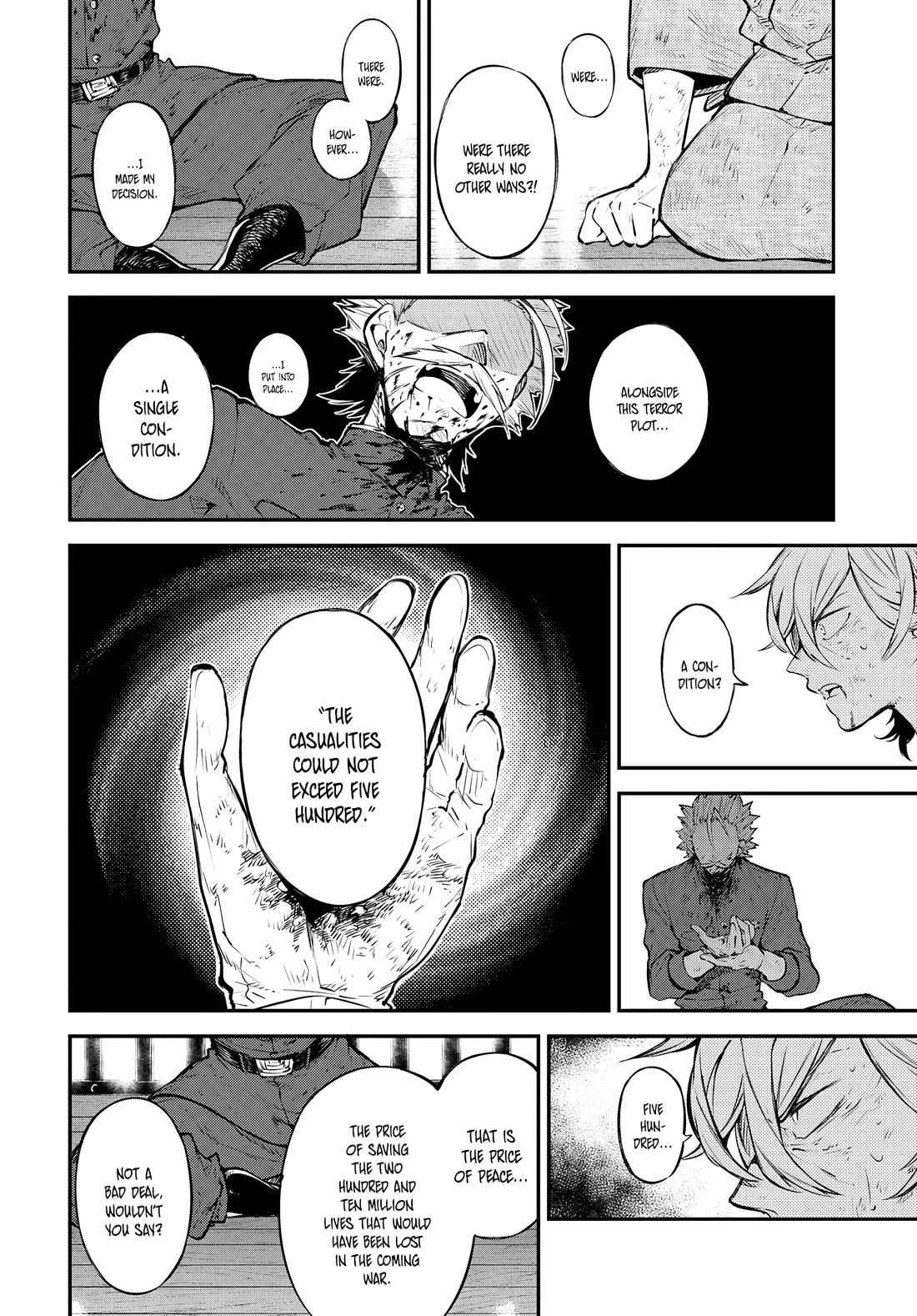 Bungou Stray Dogs Chapter 113 page 9 - Chapter 113: World Peace