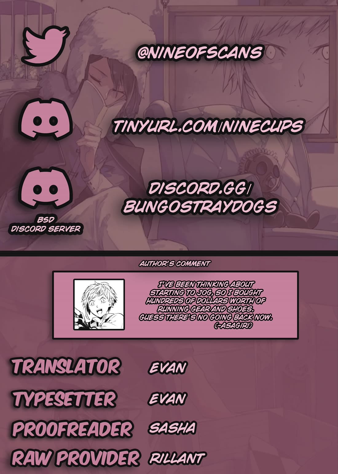 Bungou Stray Dogs Chapter 114 page 1 - Chapter 114: ressurectio
