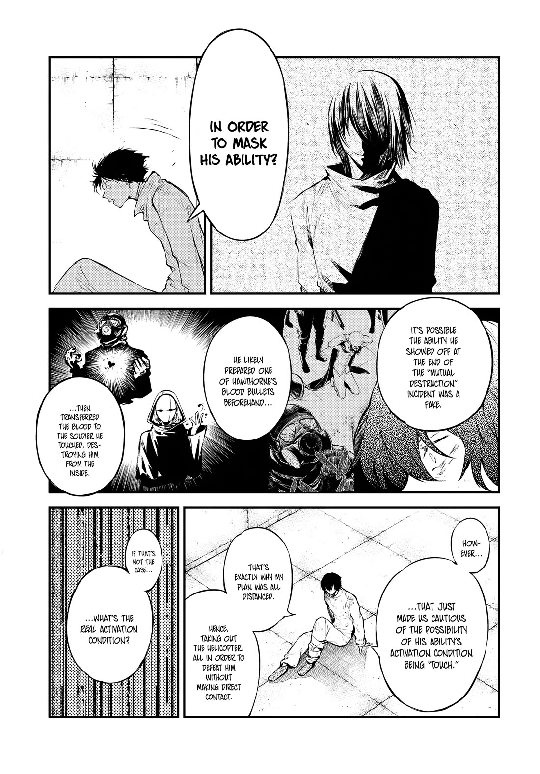 Bungou Stray Dogs Chapter 114 page 4 - Chapter 114: ressurectio