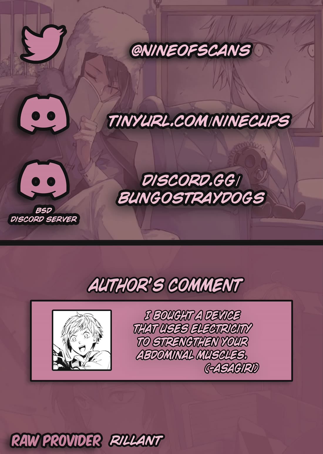 Bungou Stray Dogs Chapter 115 page 1 - Chapter 115: Flecks of Dark Foam