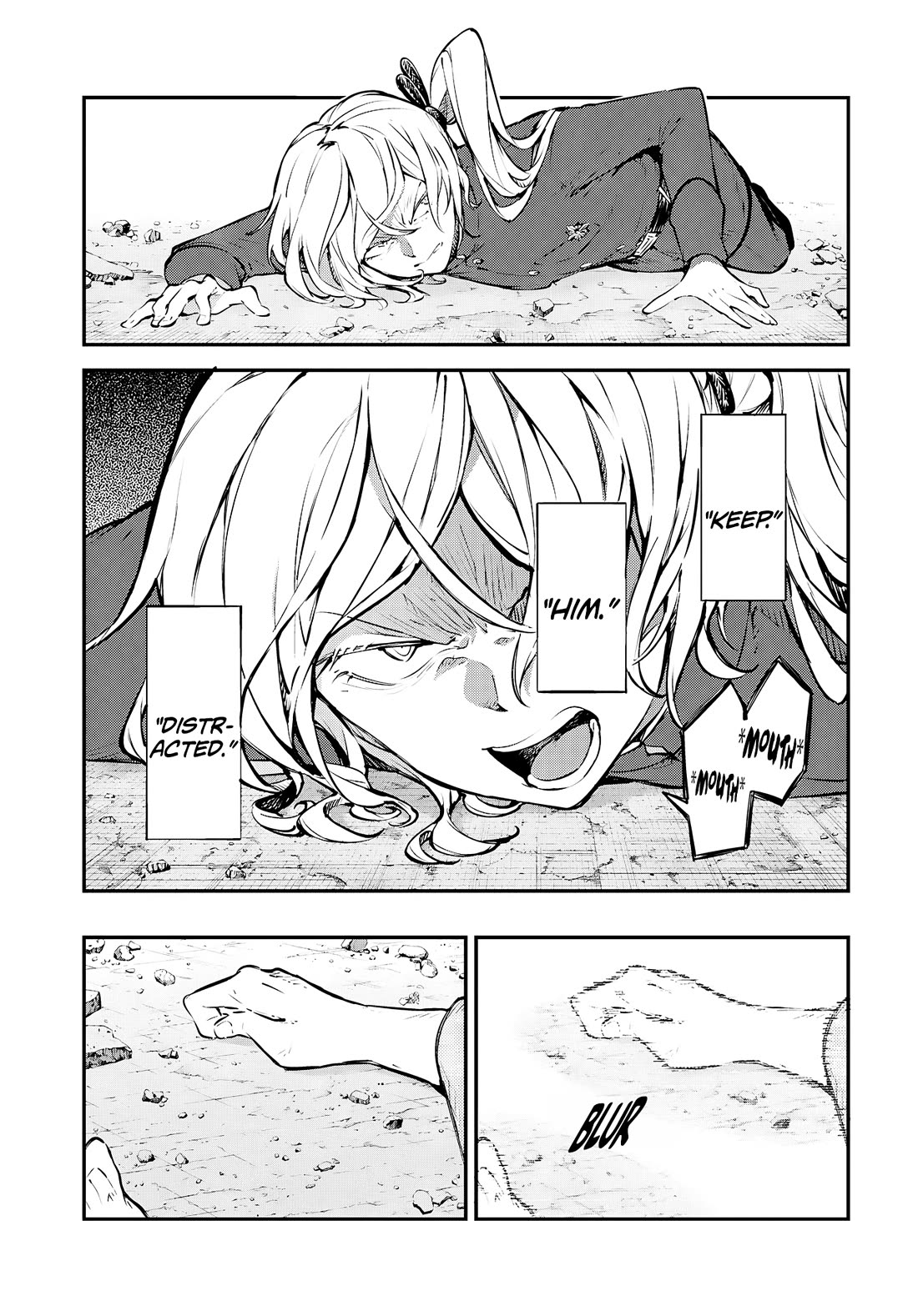 Bungou Stray Dogs Chapter 115 page 10 - Chapter 115: Flecks of Dark Foam
