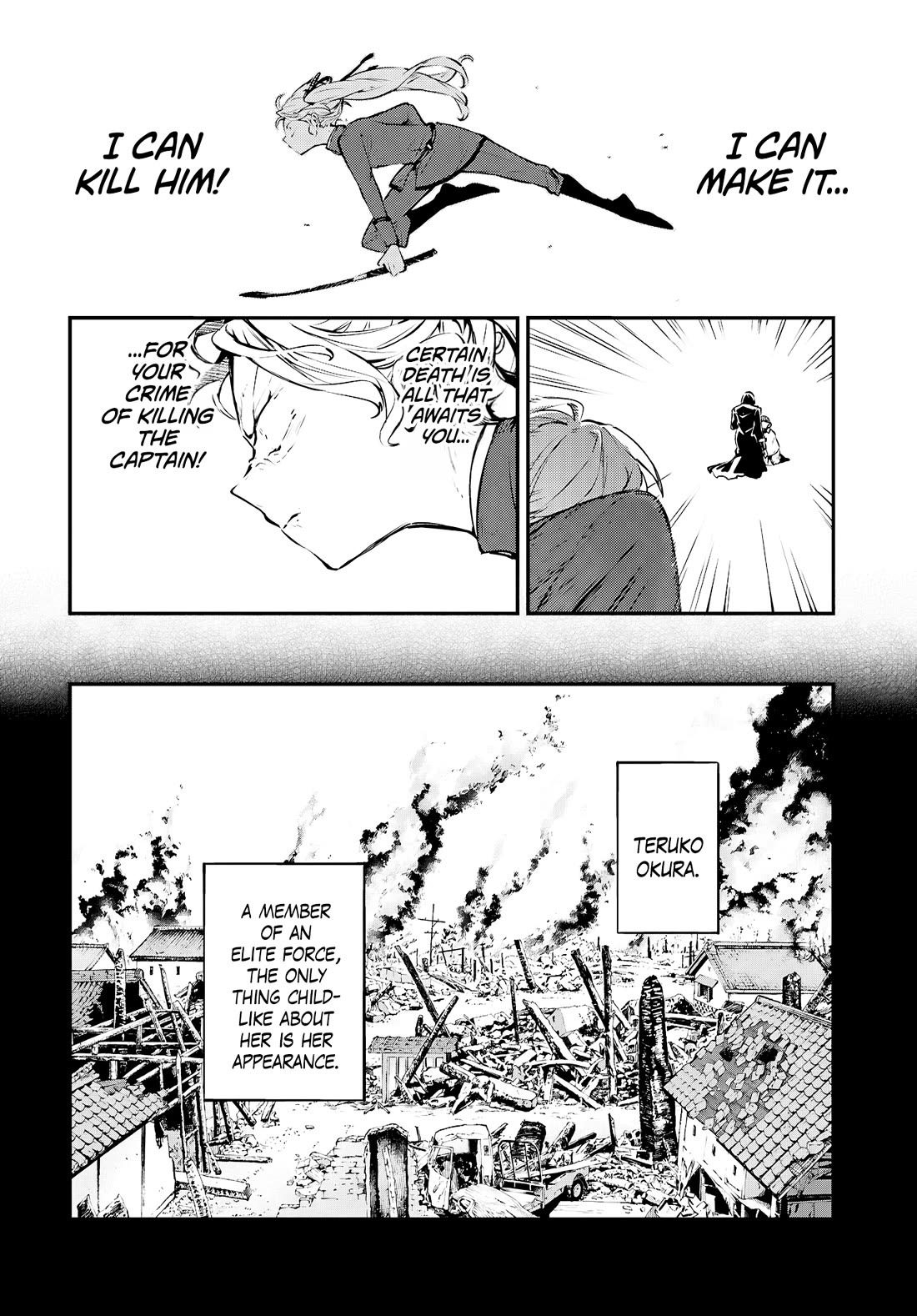 Bungou Stray Dogs Chapter 115 page 15 - Chapter 115: Flecks of Dark Foam