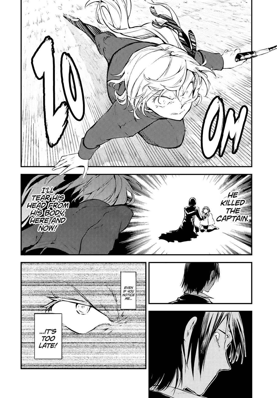 Bungou Stray Dogs Chapter 115 page 19 - Chapter 115: Flecks of Dark Foam