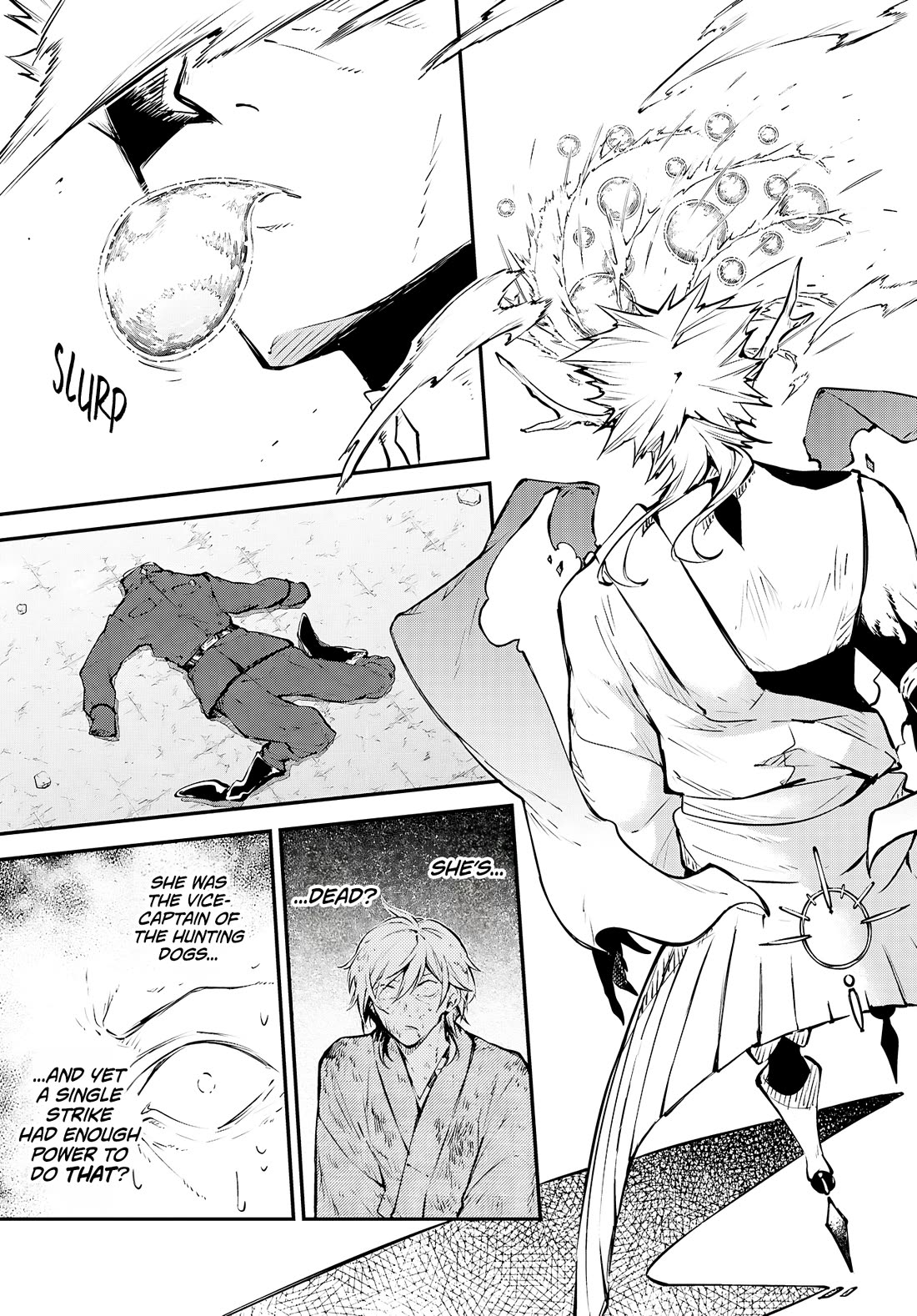Bungou Stray Dogs Chapter 115 page 27 - Chapter 115: Flecks of Dark Foam