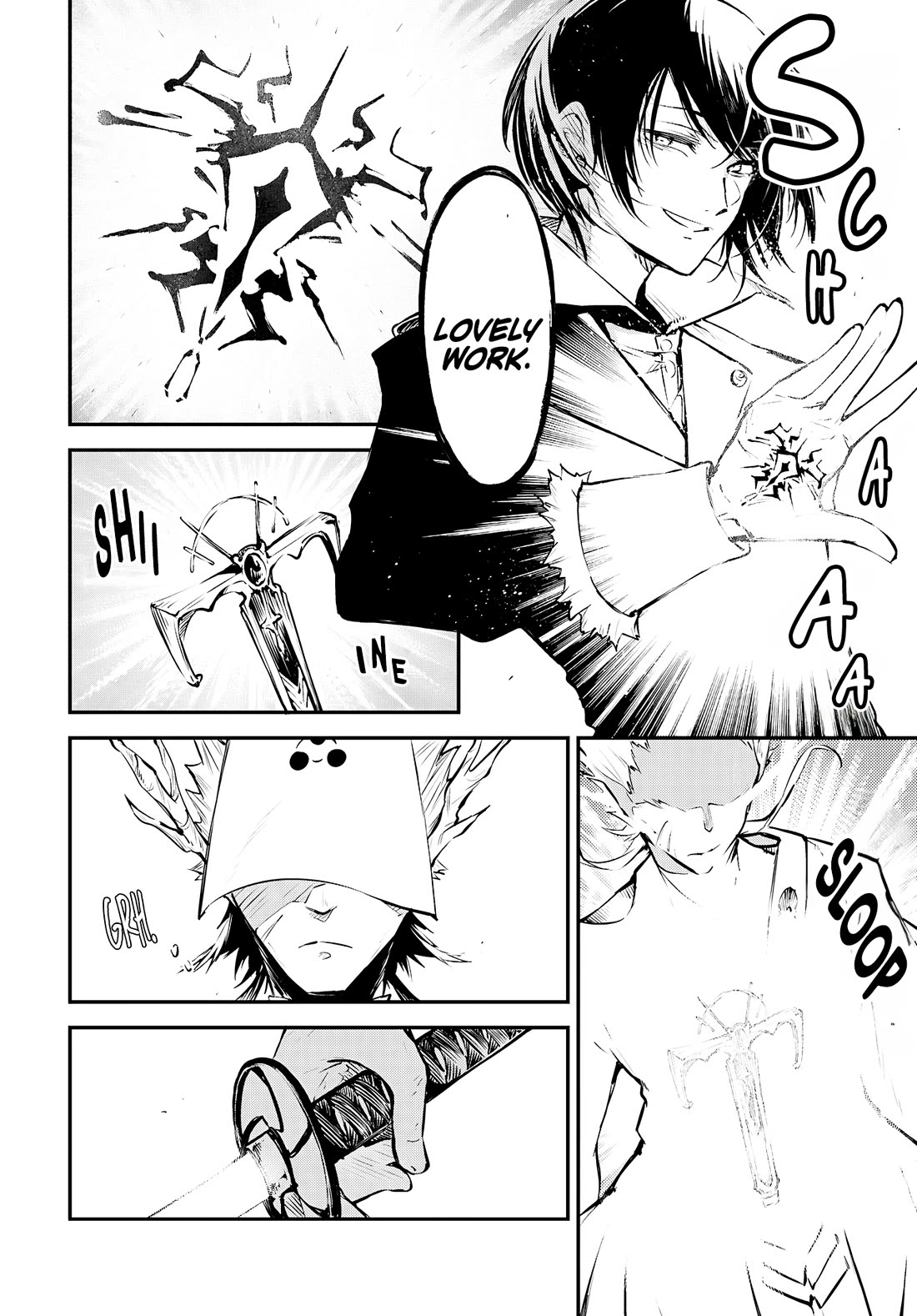 Bungou Stray Dogs Chapter 115 page 28 - Chapter 115: Flecks of Dark Foam
