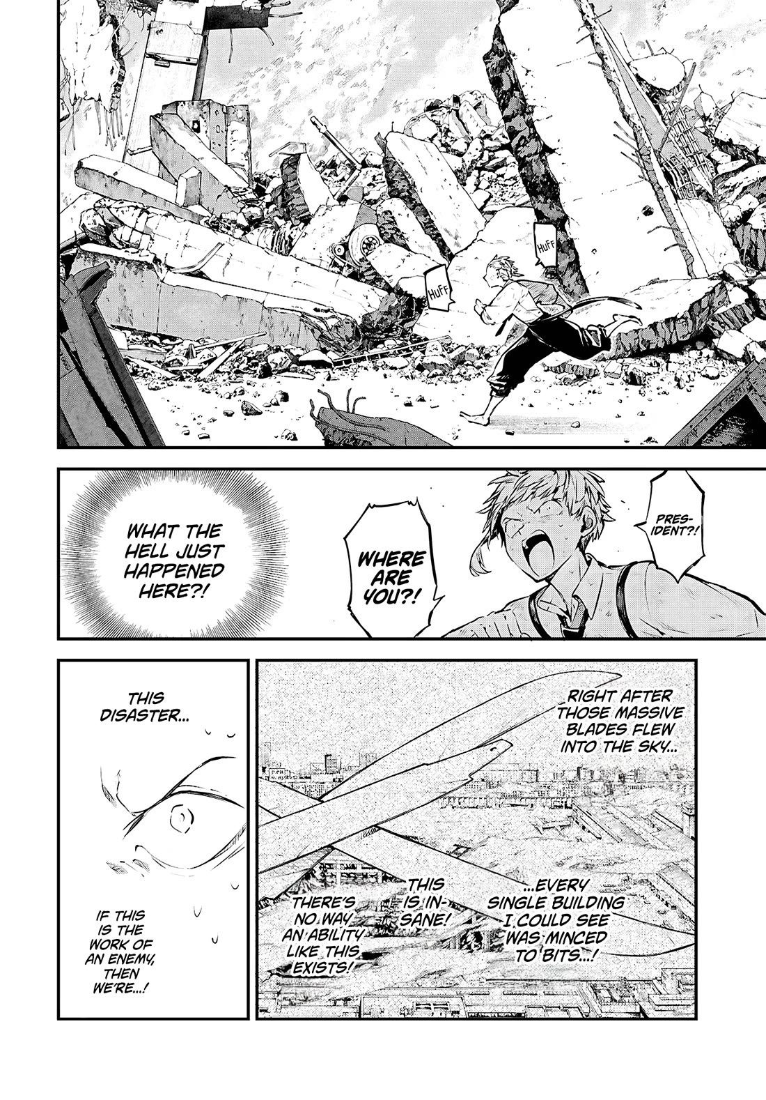 Bungou Stray Dogs Chapter 116 page 13 - Chapter 116: To the Small Ones
