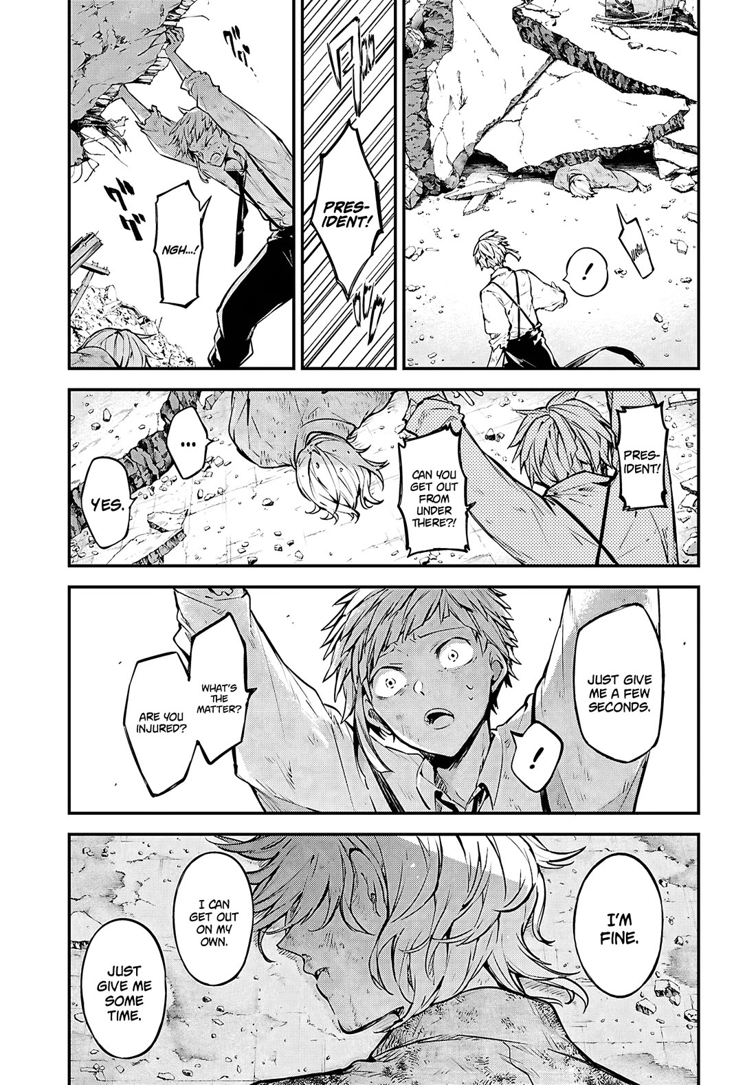 Bungou Stray Dogs Chapter 116 page 14 - Chapter 116: To the Small Ones