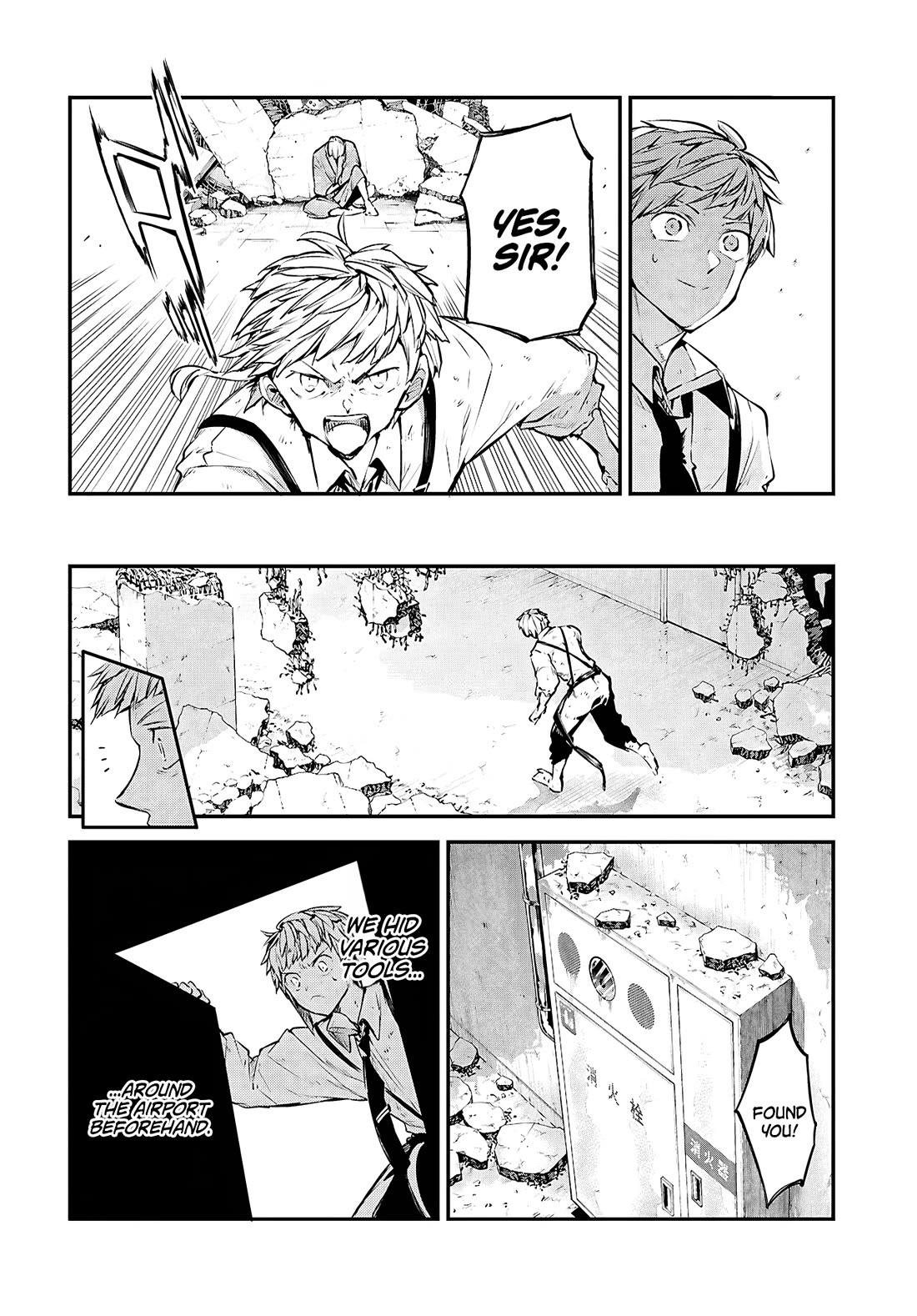 Bungou Stray Dogs Chapter 116 page 21 - Chapter 116: To the Small Ones