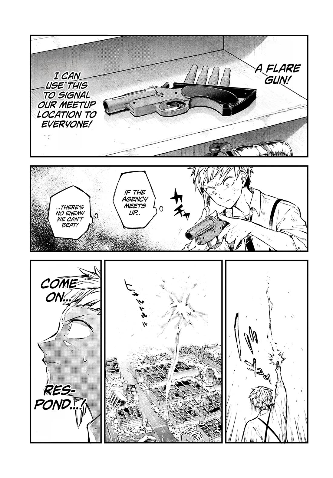 Bungou Stray Dogs Chapter 116 page 22 - Chapter 116: To the Small Ones