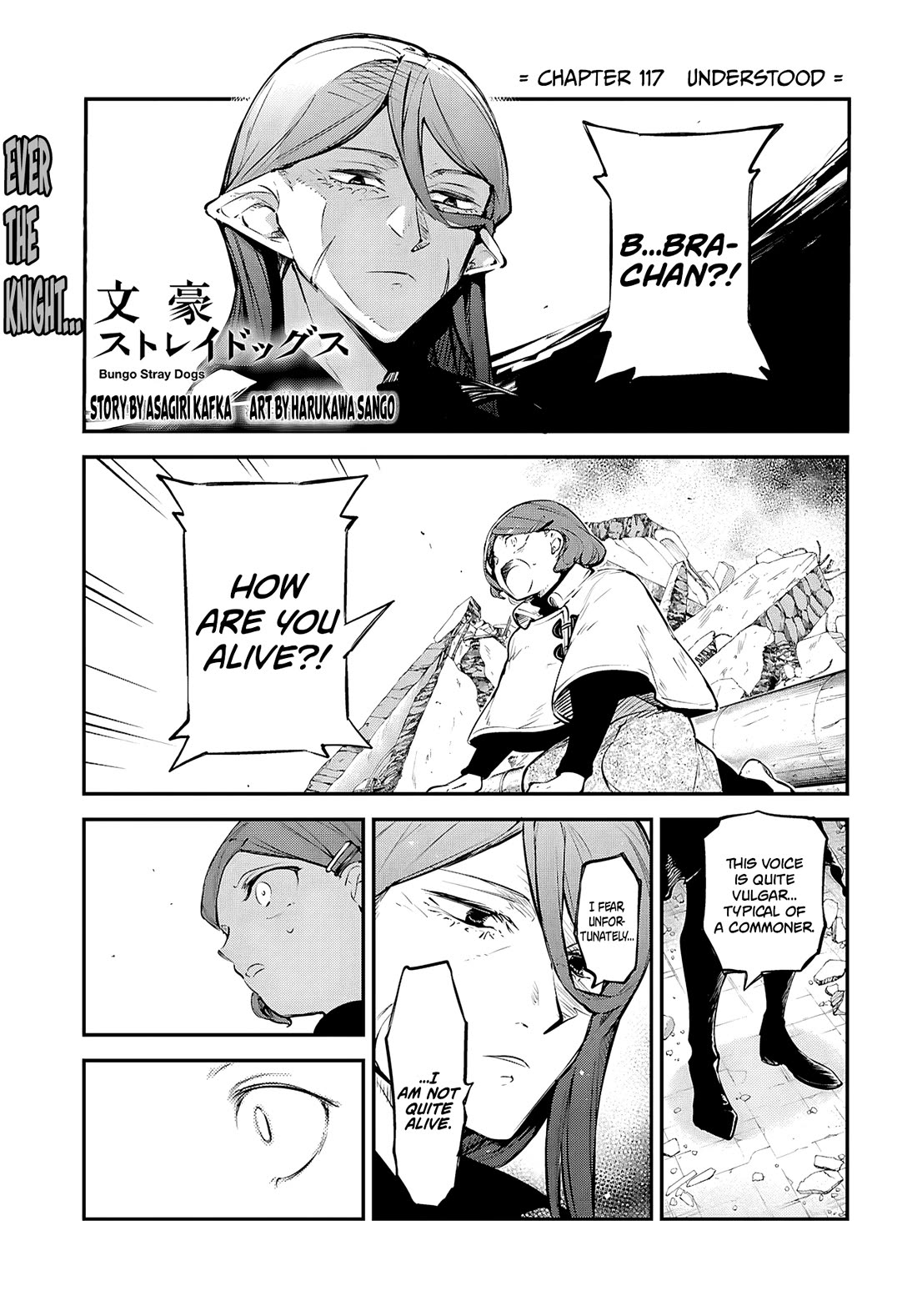 Bungou Stray Dogs Chapter 117 page 2 - Chapter 117: Understood