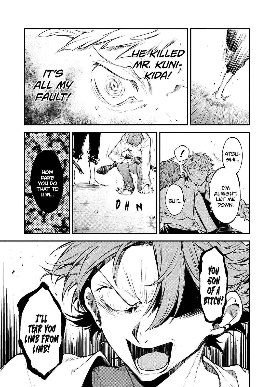 Bungou Stray Dogs Chapter 117 page 33 - Chapter 117: Understood