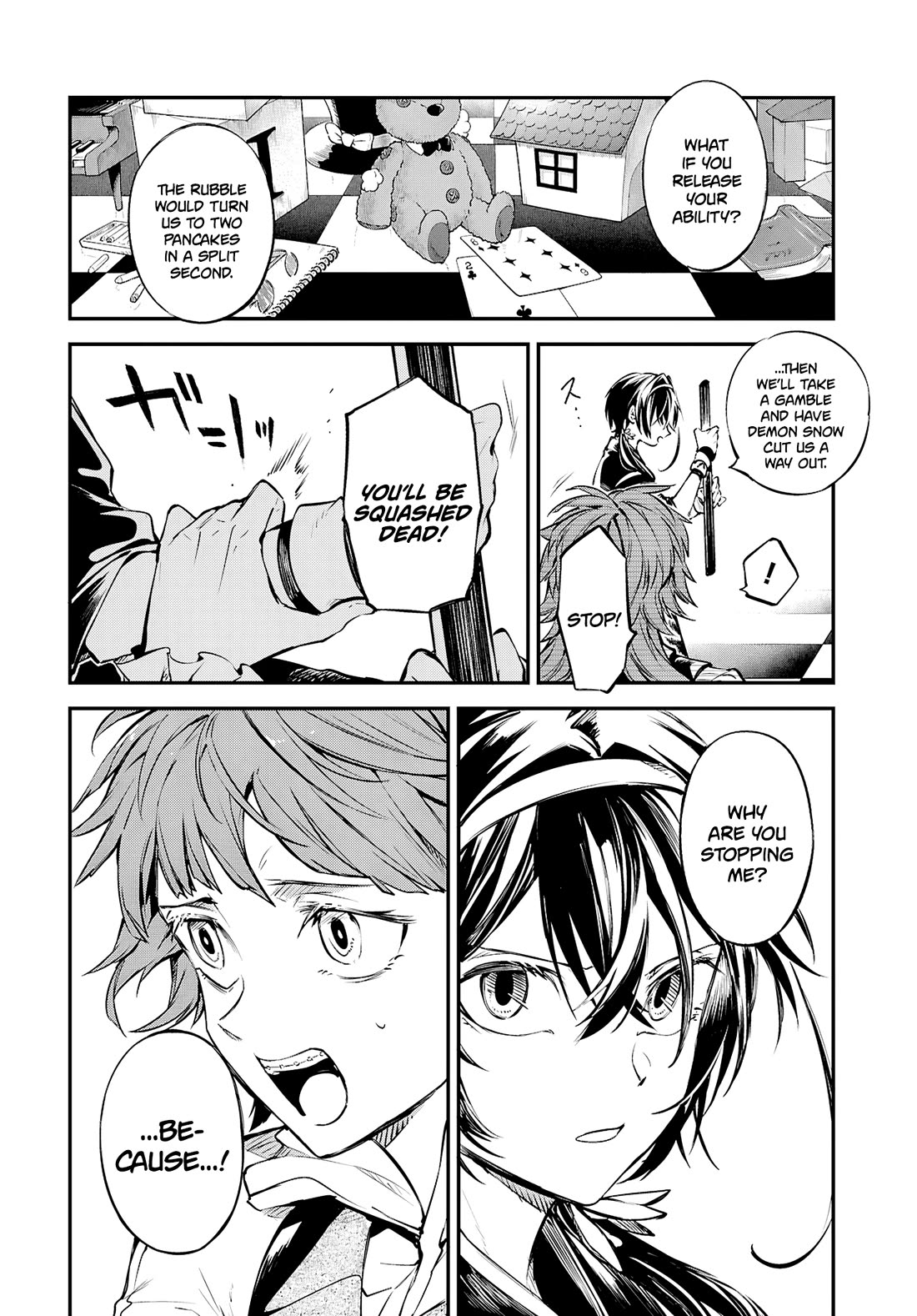 Bungou Stray Dogs Chapter 118 page 23 - Chapter 118: Mystifying Being