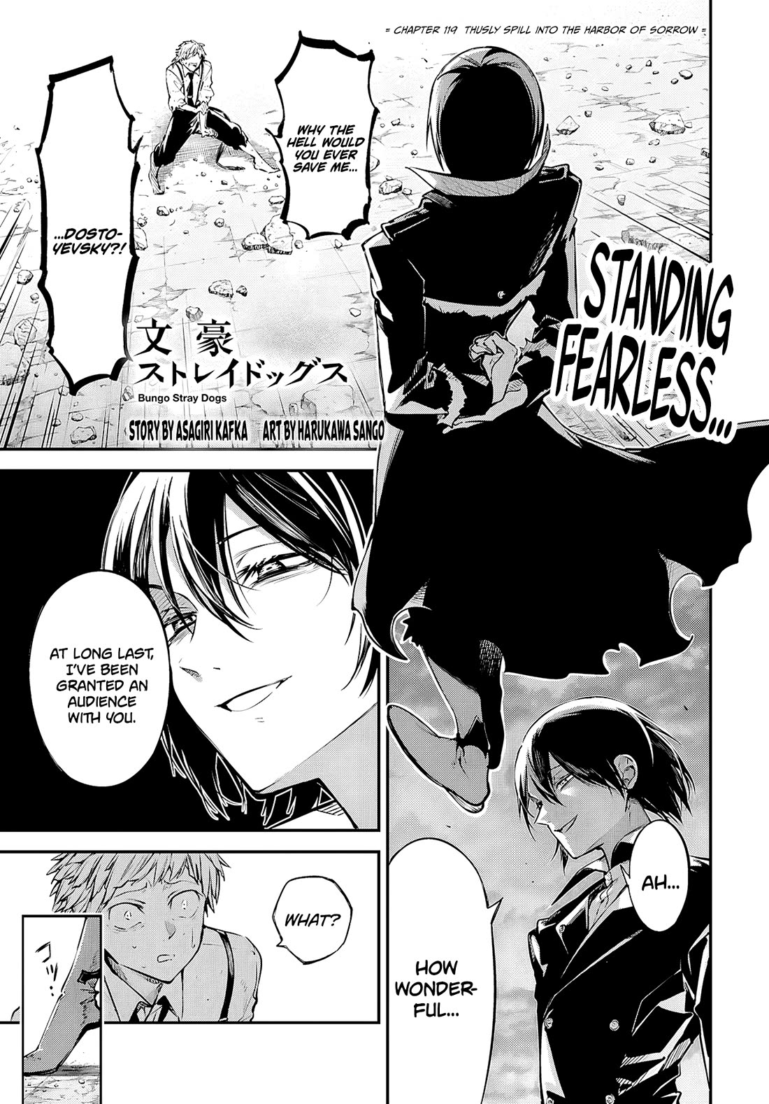 Bungou Stray Dogs Chapter 119 page 2 - Chapter 119: Thusly Spill Into the Harbor of Sorrow