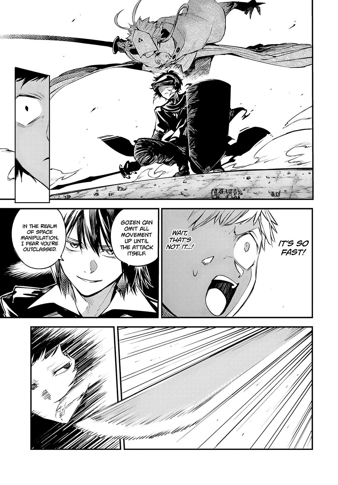 Bungou Stray Dogs Chapter 119 page 28 - Chapter 119: Thusly Spill Into the Harbor of Sorrow