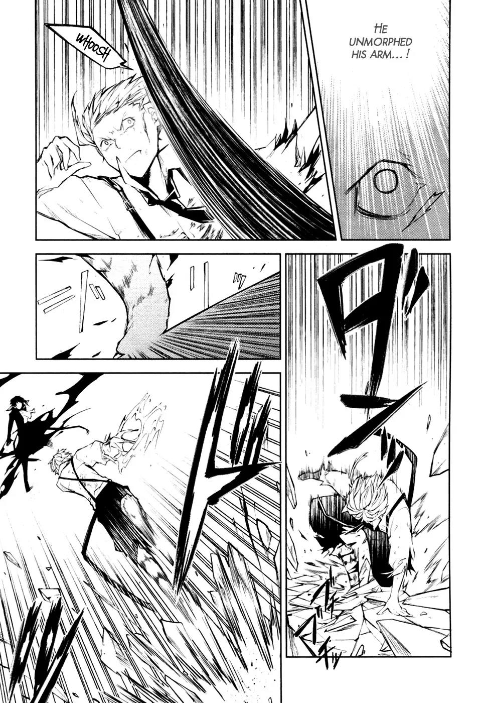 Bungou Stray Dogs Chapter 12 page 12 - Chapter 12: Rashomon and Tiger